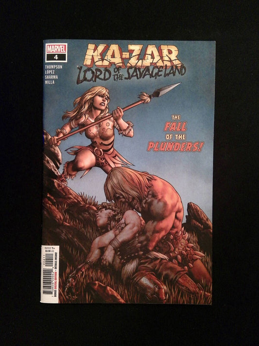 Ka-Zar Lord of the Savage Land #4  MARVEL Comics 2022 VF+