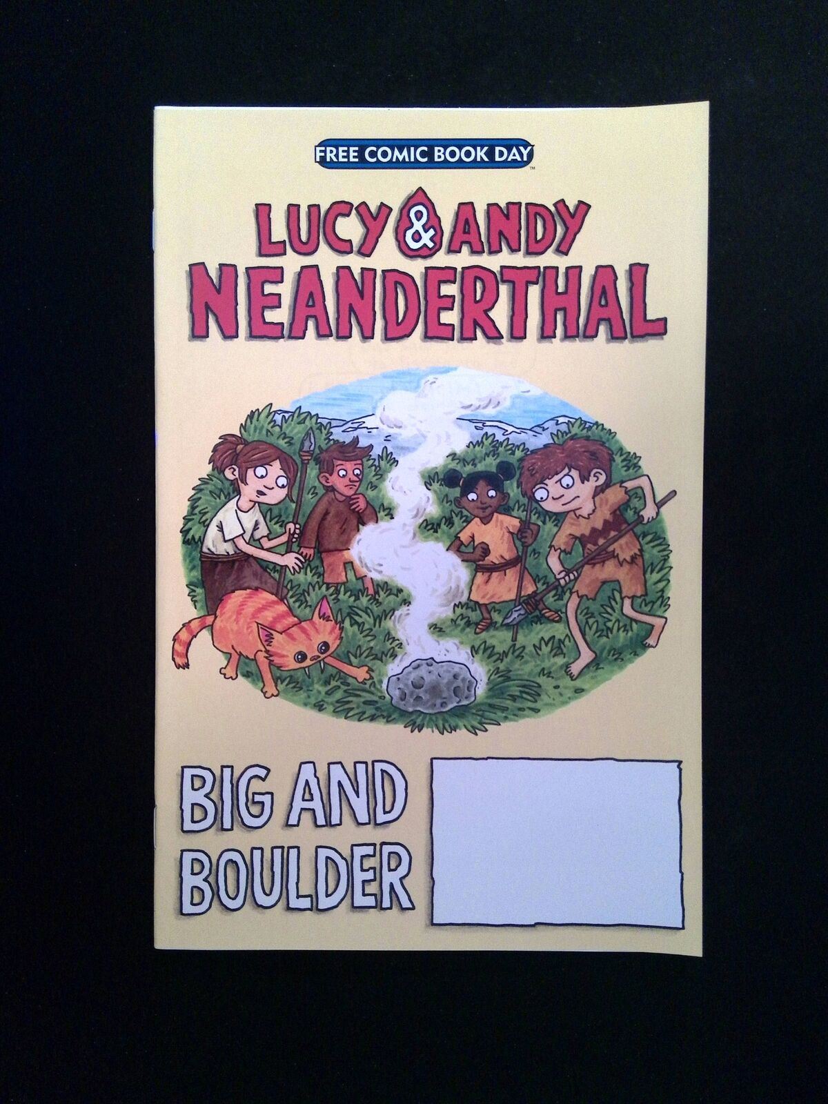 Lucy & Andy Neanderthal Bigger and Boulder #1  Random House 2019 NM+  FCBD