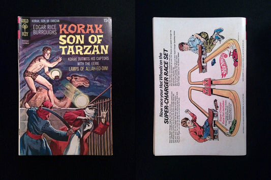 Korak Son of Tarzan #32  GOLD KEY/DC Comics 1969 FN+