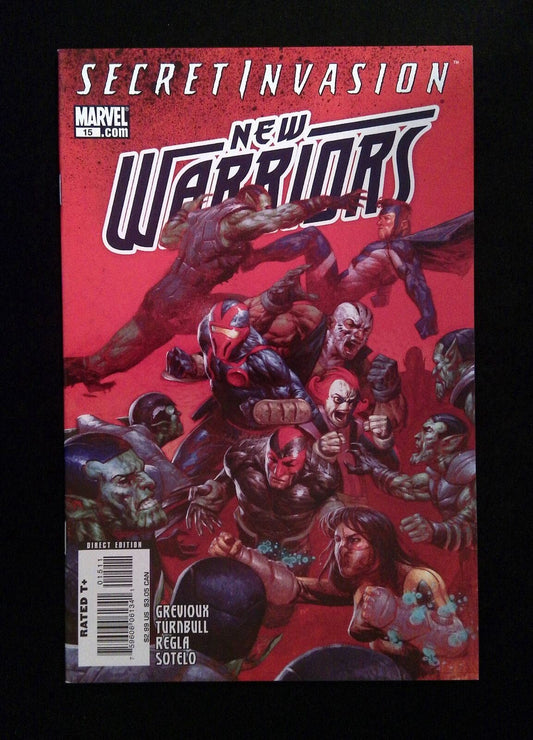 New Warriors #15 (4th Series) Marvel Comics 2008 VF/NM