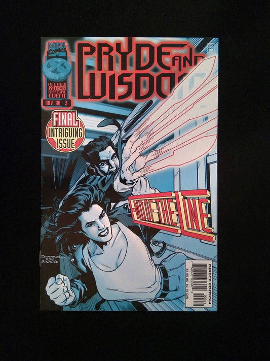 Pryde and Wisdom #3  MARVEL Comics 1996 NM-