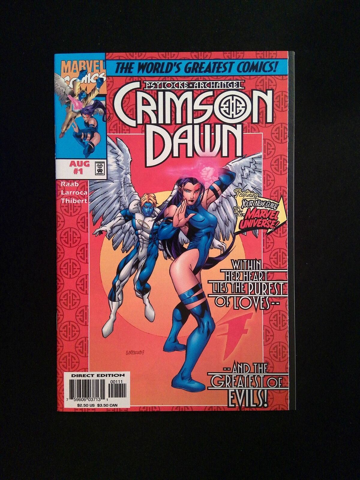 Psylocke and Archangel Crimson Dawn #1  MARVEL Comics 1997 NM-