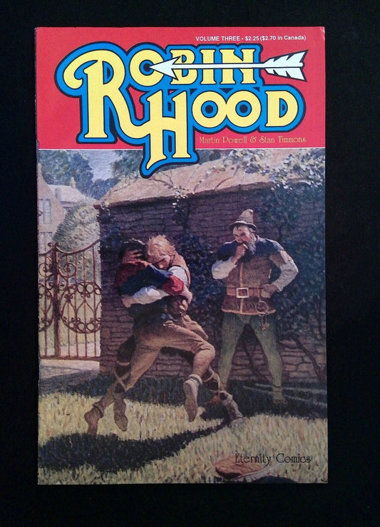 Robin Hood #3  Eternity Comics 1990 VF+