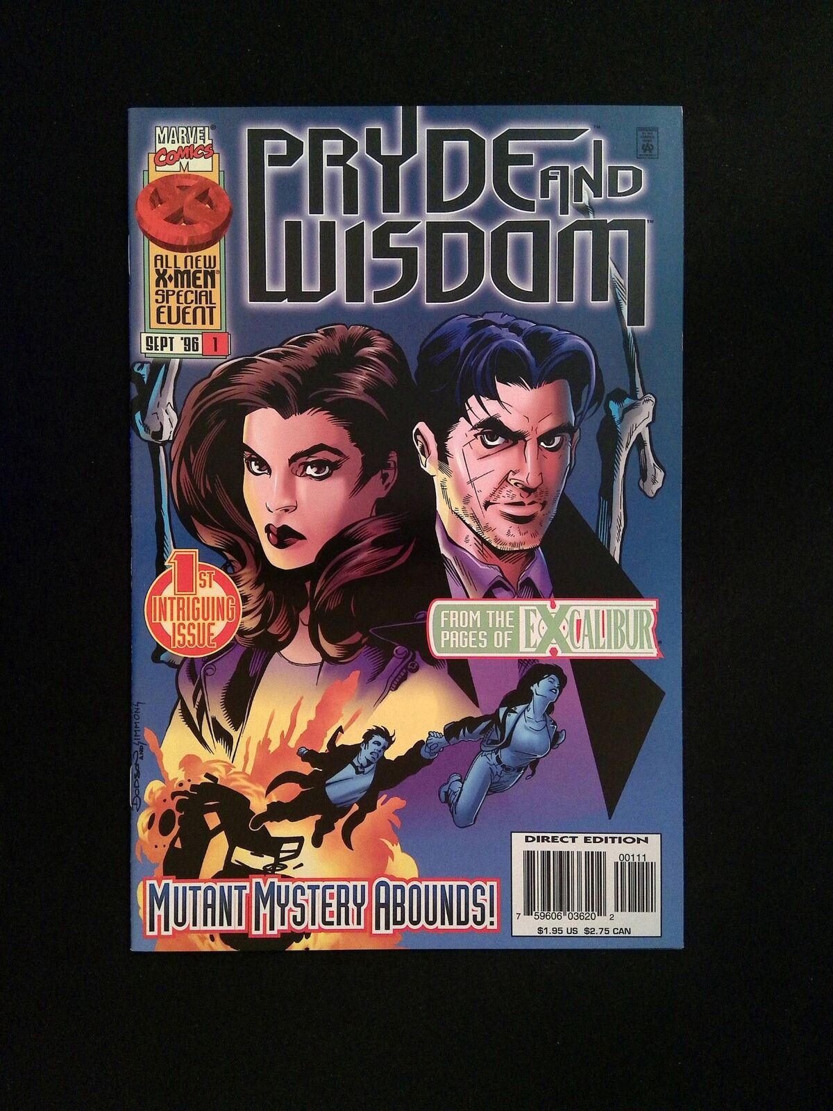 Pryde and Wisdom #1  MARVEL Comics 1996 VF/NM