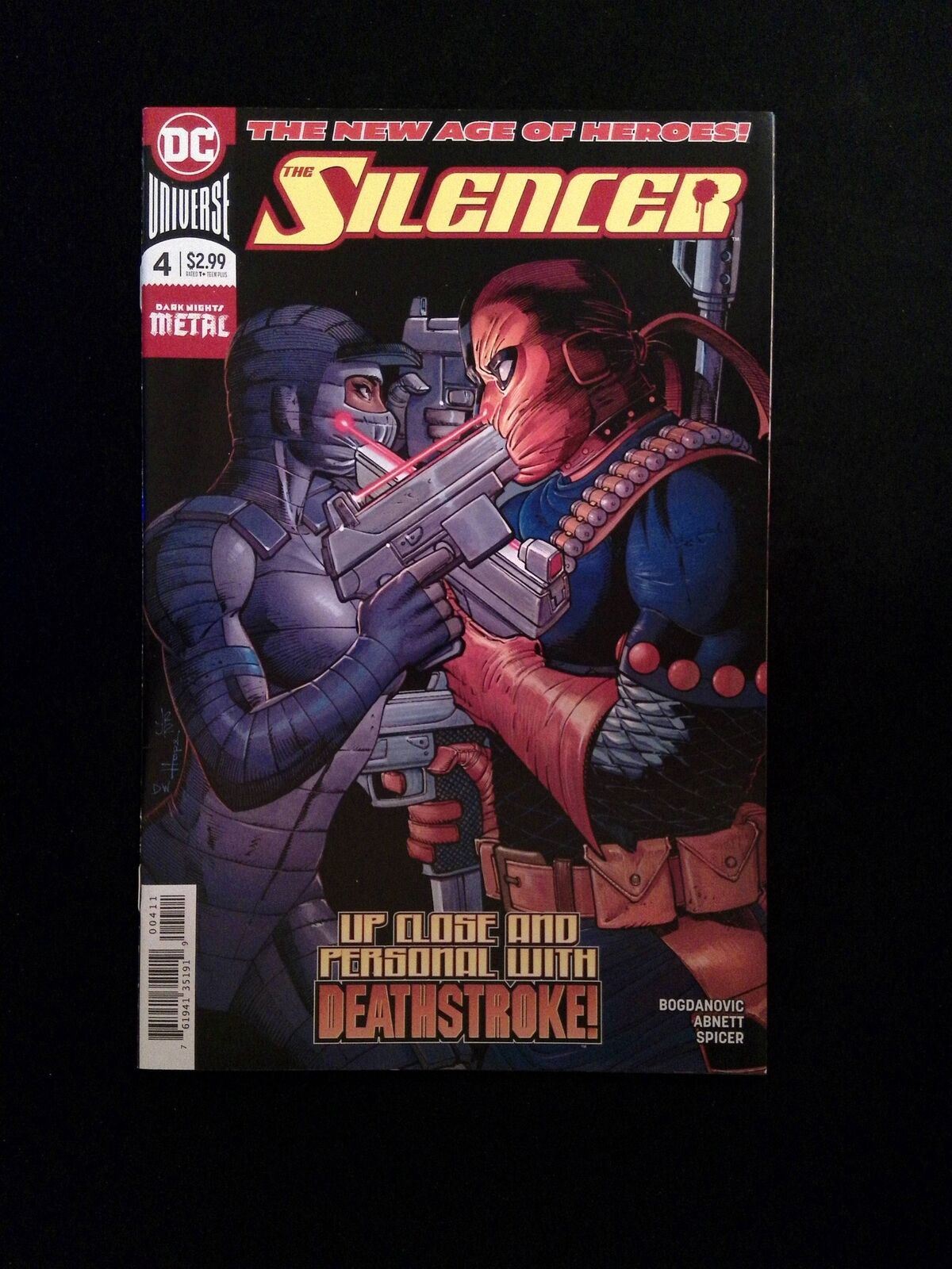 Silencer #4  DC Comics 2018 NM-