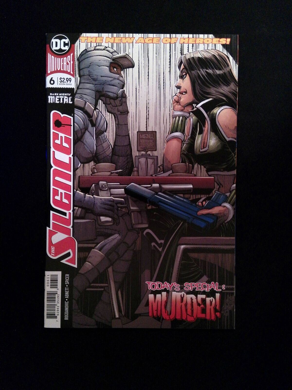 Silencer #6  DC Comics 2018 NM-