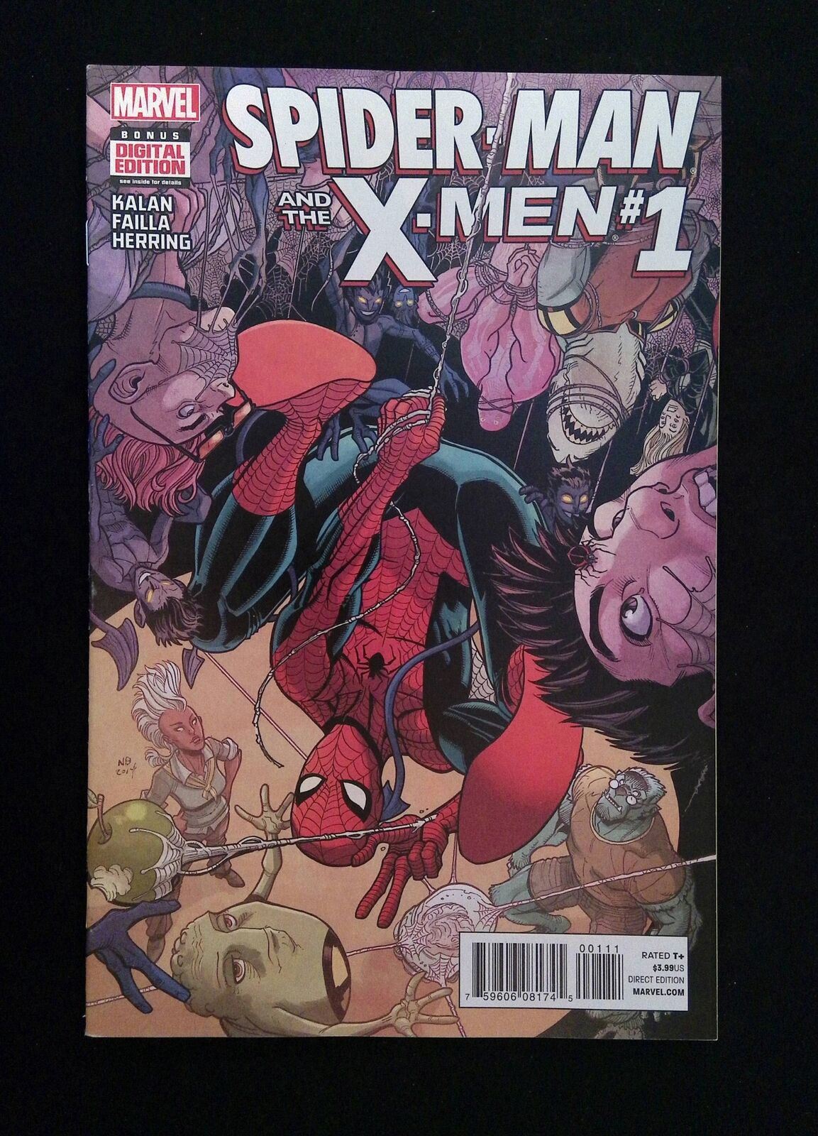 Spider-Man and the X-Men  #1  MARVEL Comics 2015 VF/NM