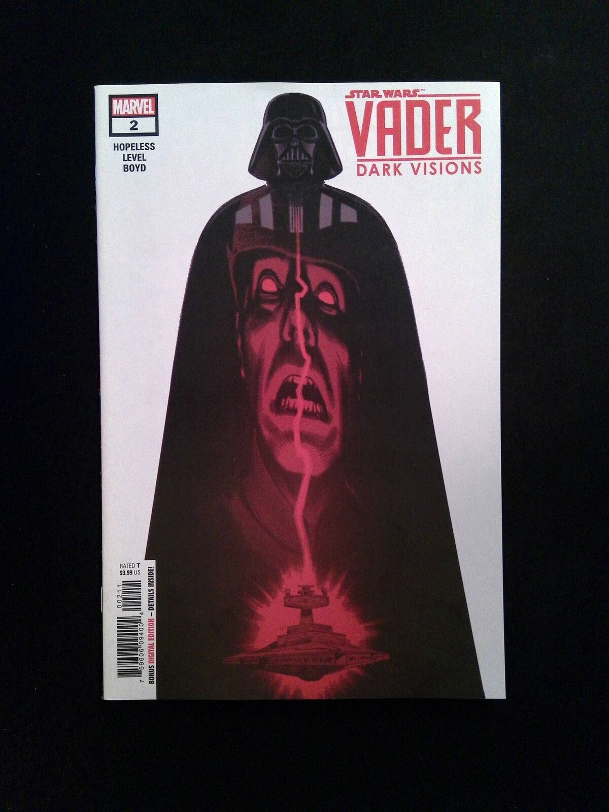 Star Wars Vader Dark Visions #2  Marvel Comics 2019 NM