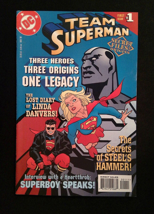 Team Superman Secret Files #1  DC Comics 1998 VF+