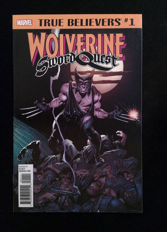 True Believers Wolerine Sword Quest #1  MARVEL Comics 2018 NM