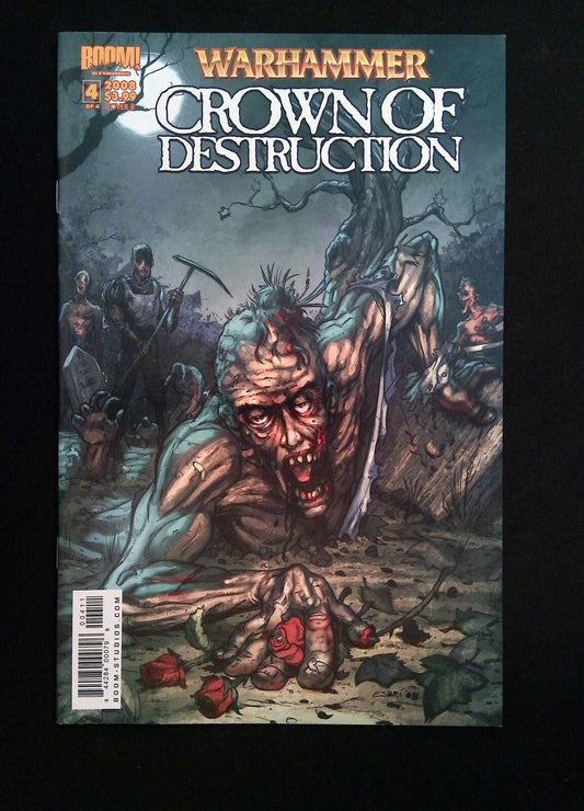 Warhammer Crown Of Destruction #4B  Boom Comics 2008 NM+  Esbri Variant