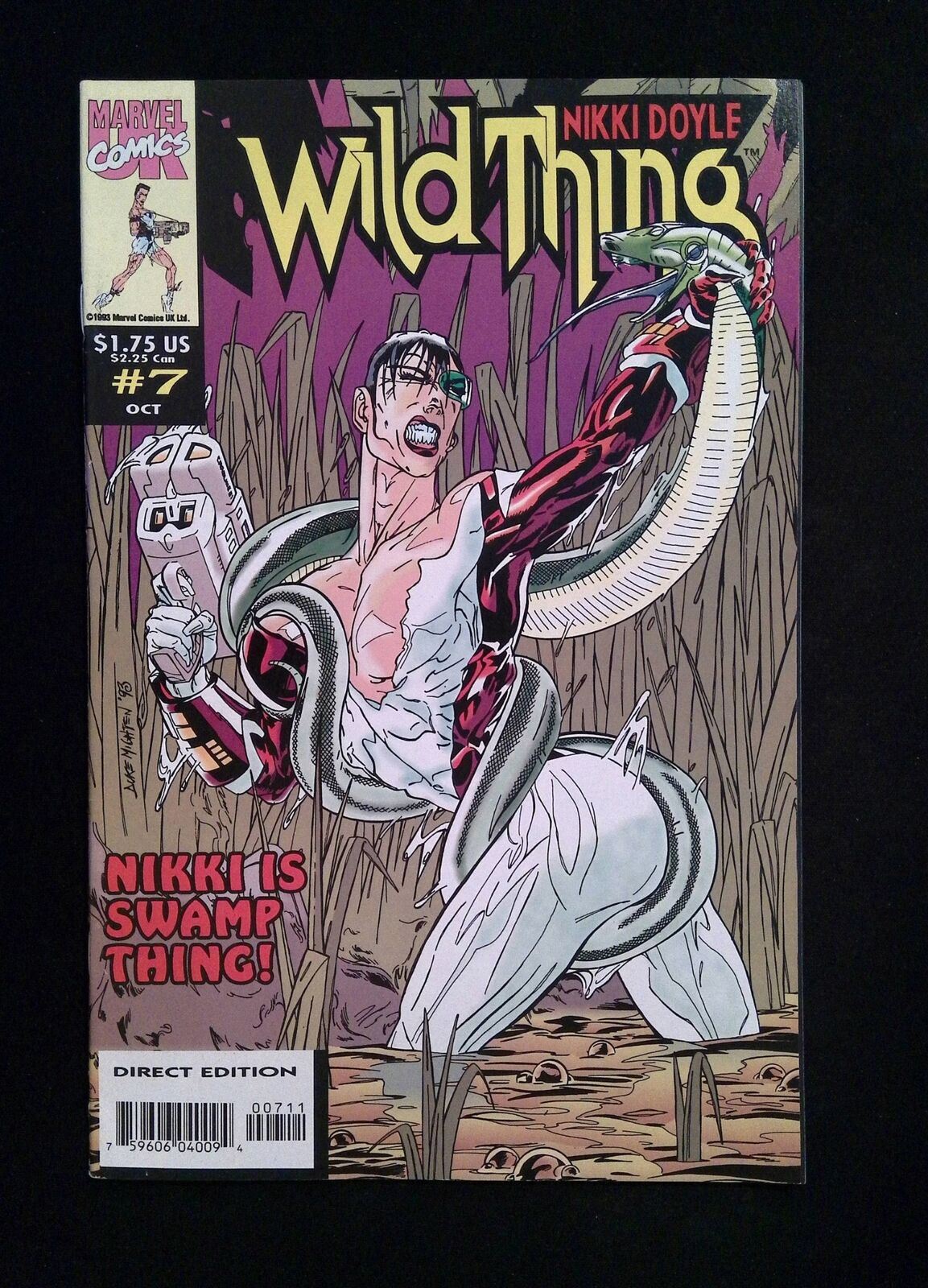 Wildthing #7  MARVEL Comics 1993 VF+