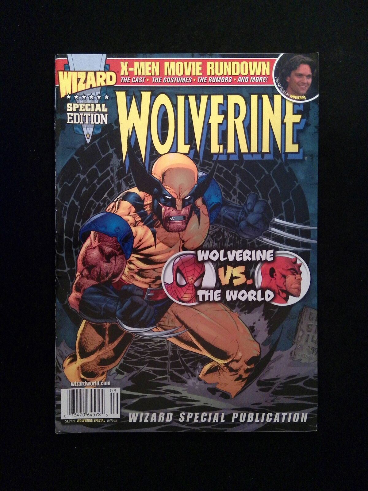 Wizard Wolverine Special Edition #1U 1999 VF+ NEWSSTAND