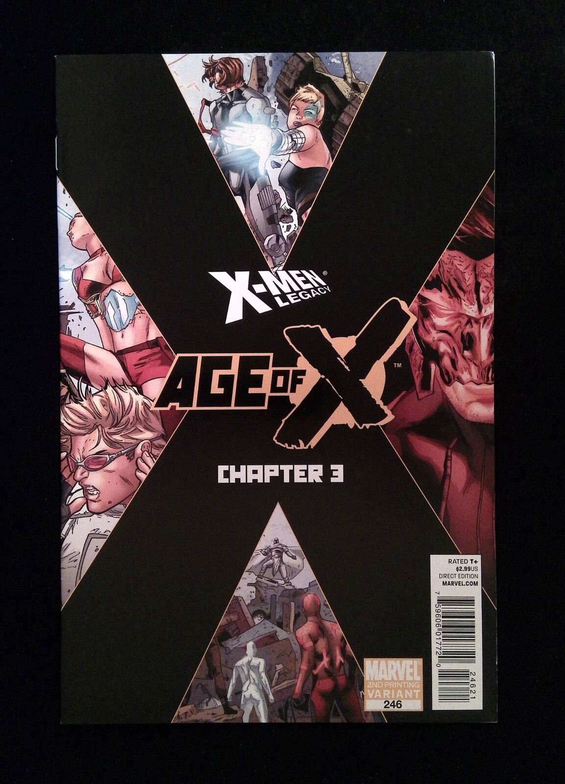 X-Men Legacy #246REP  MARVEL Comics 2011 VF/NM  VARIANT COVER