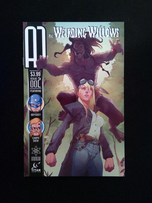 A1 #2C  TITAN Comics 2013 NM+  VARIANT COVER