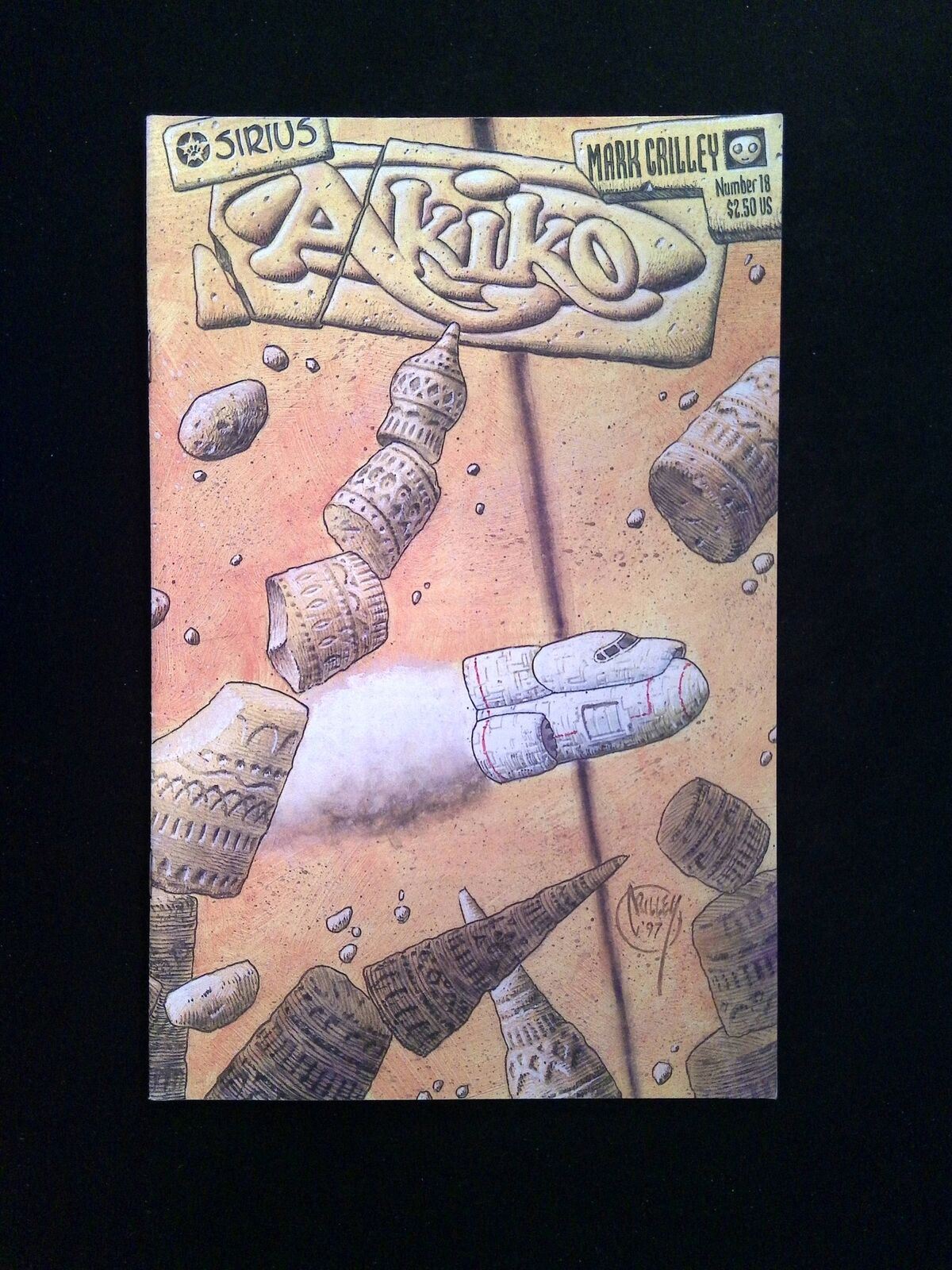 Akiko #18  SIRIUS Comics 1997 VF+