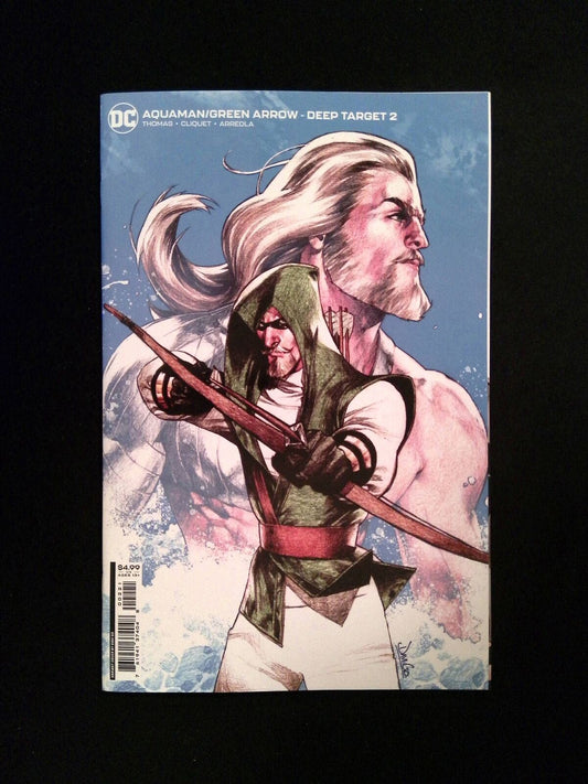 Aquaman Green Arrow  Deep Target #2B  DC Comics 2022 NM+  Variant