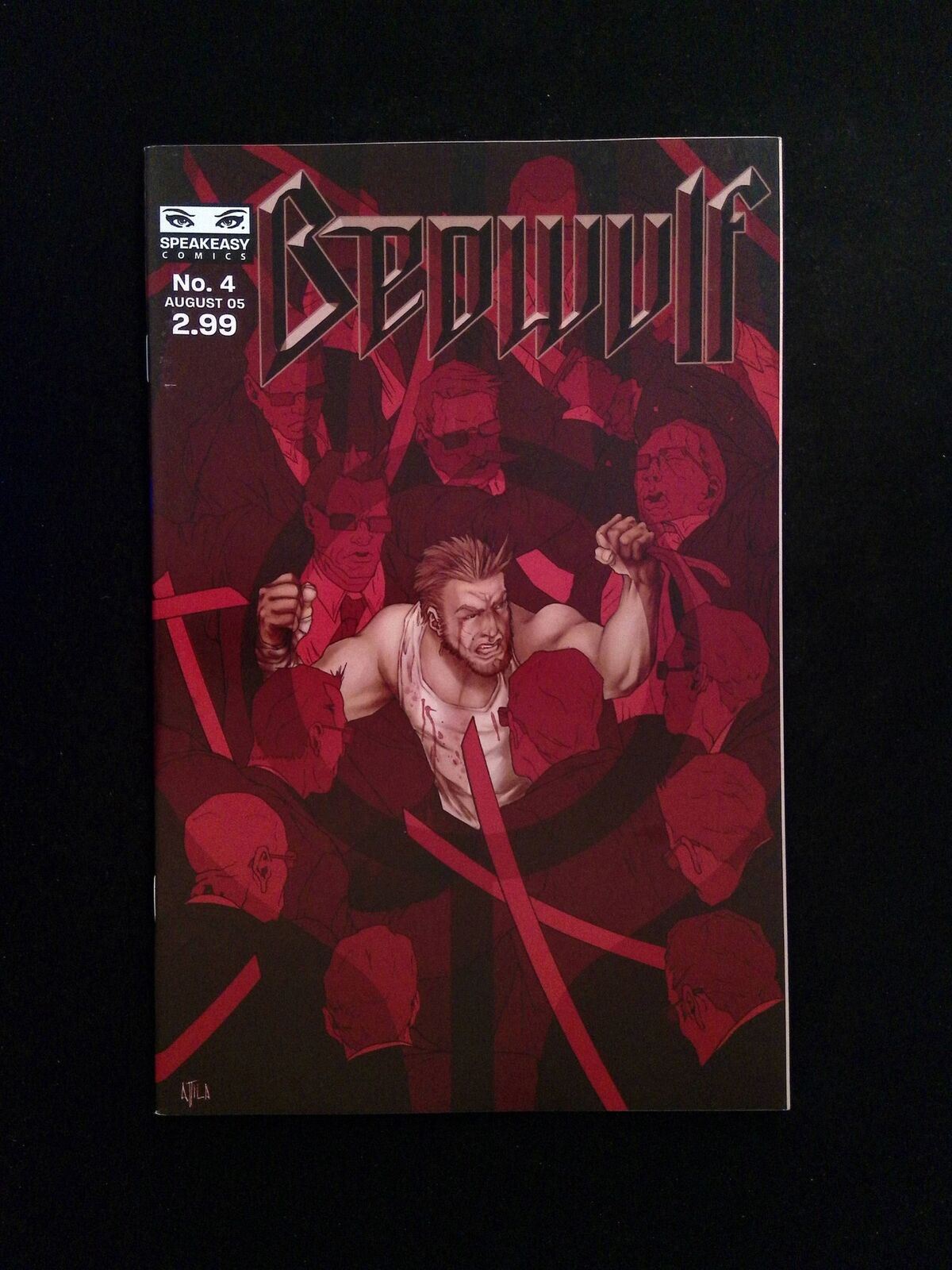 Beowolf #4B  SPEAKEASY Comics 2005 VF+  VARIANT COVER