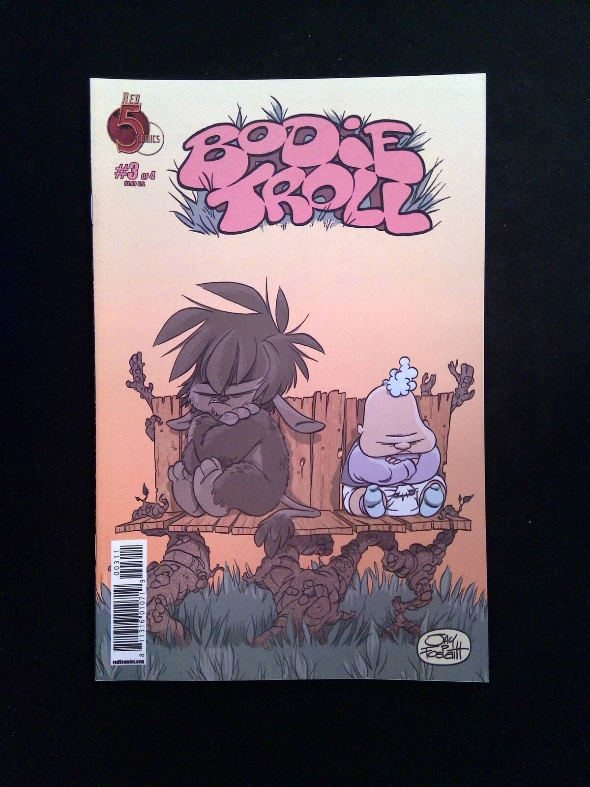 Bodie Troll #3  RED 5 Comics 2013 NM-