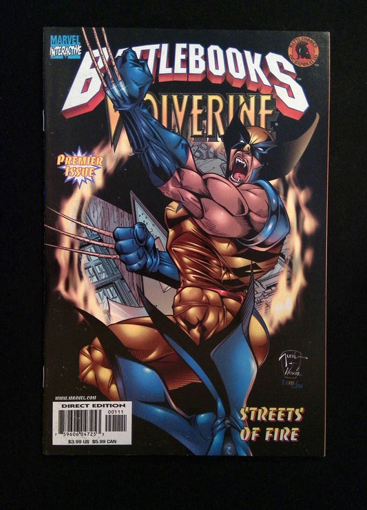 Battlebooks Wolverine #1  MARVEL Comics 1998 VF+