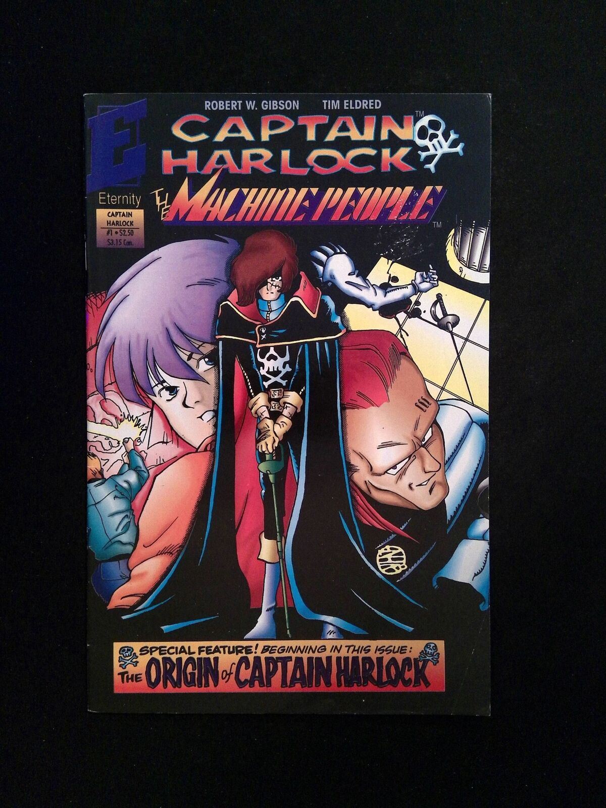 Captain Harlock Machine People #1  Eternity Comics 1993 VF/NM