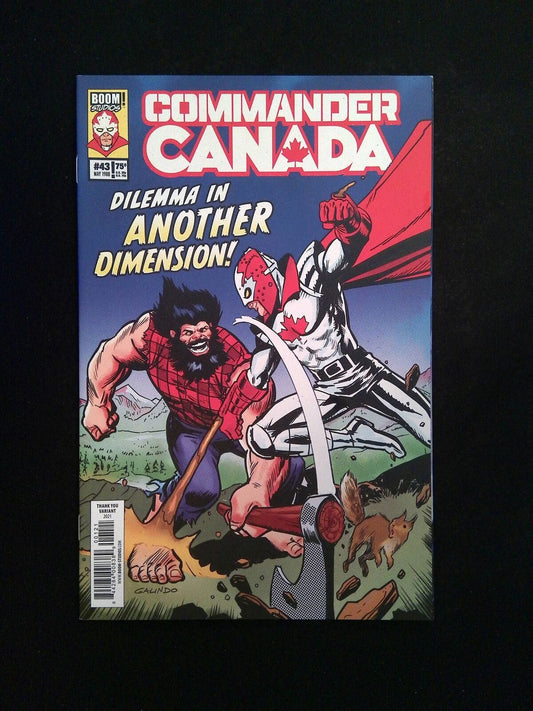 Commander Canada #43  Boom Comics 2021 NM+  FCBD