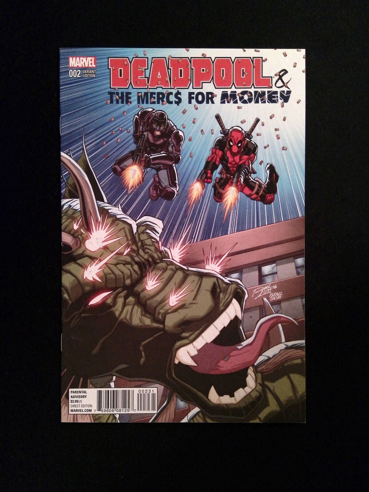 Deadpool and The  Mercs for Money #2C  MARVEL Comics 2016 NM  Variant