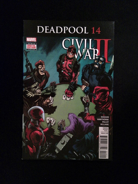 Deadpool #14 (4TH SERIES) MARVEL Comics 2016 VF/NM