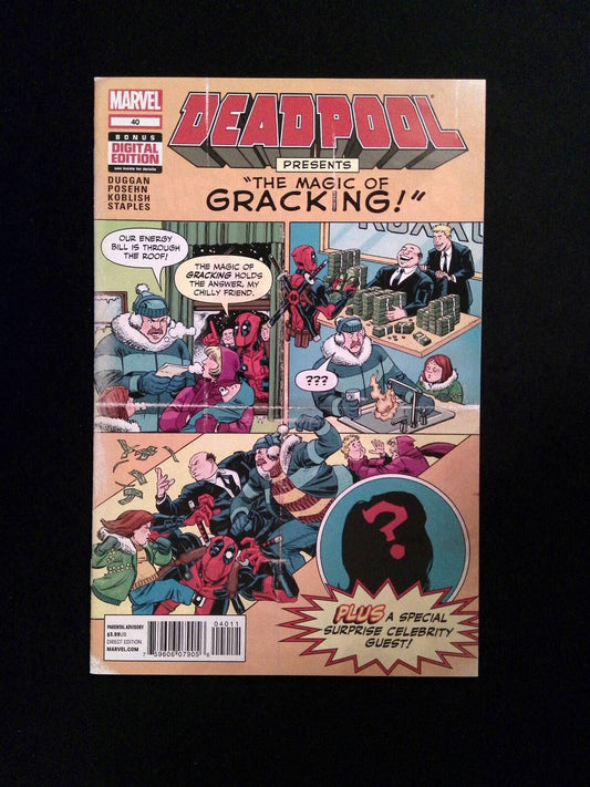 Deadpool #40 (3RD SERIES) MARVEL Comics 2015 NM