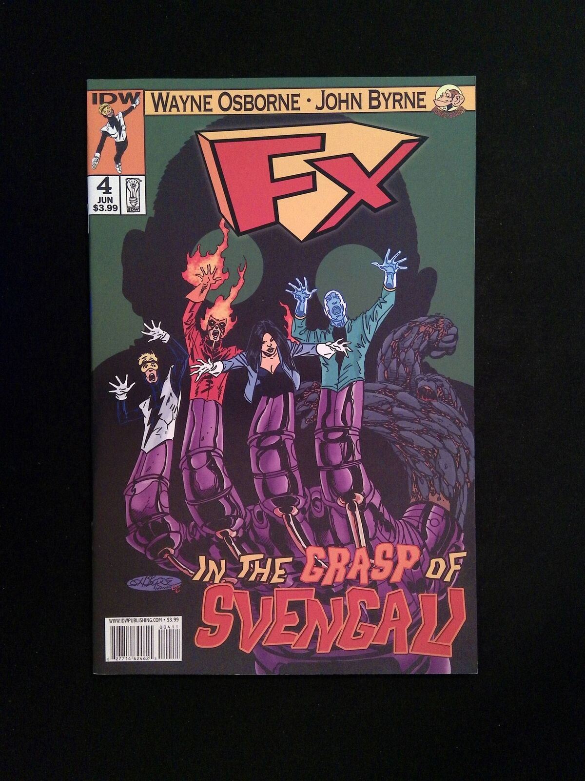 FX #4  IDW Comics 2008 NM