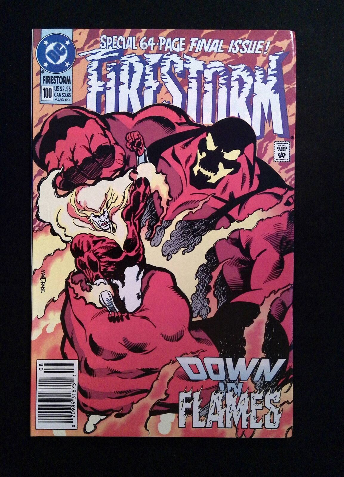 Firestorm #100 (2ND SERIES) DC Comics 1990 NM NEWSSTAND