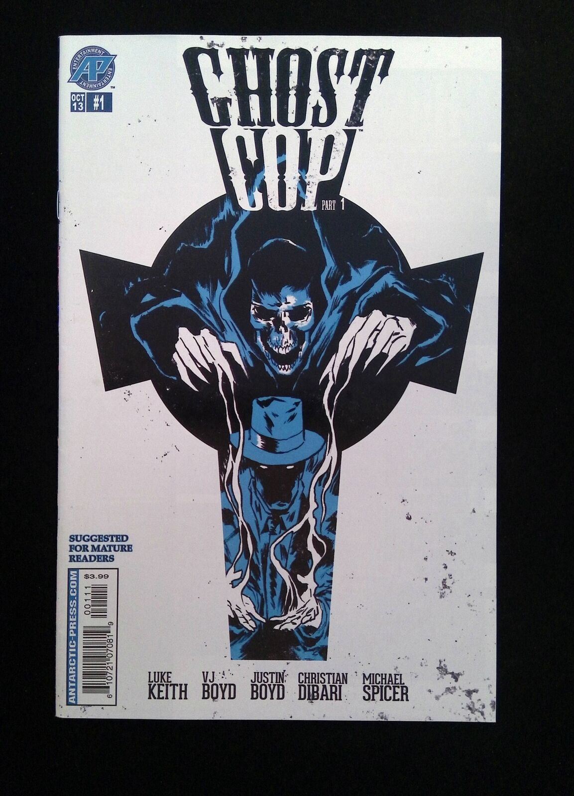 Ghost Cop #1  ANTARCTIC PRESS Comics 2013 VF+