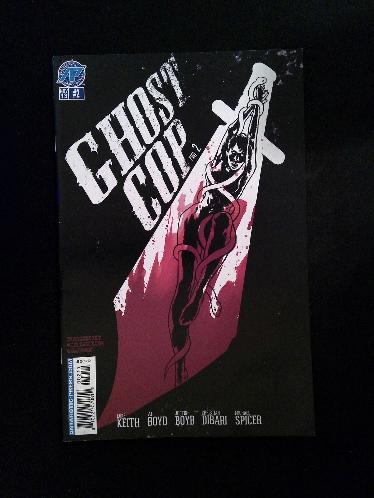 Ghost Cop #2  ANTARTIC PRESS Comics 2013 VF+