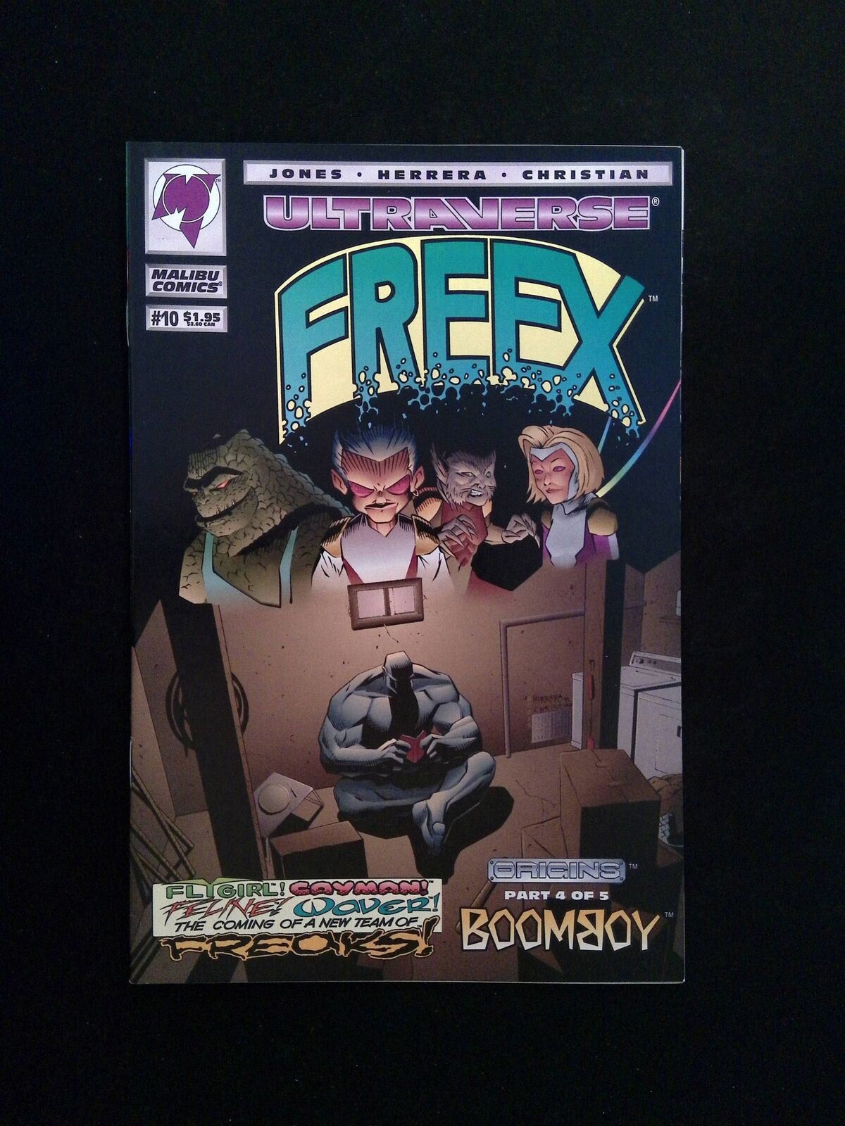 Freex #10  MALIBU GRAPHIC INC Comics 1994 VF+