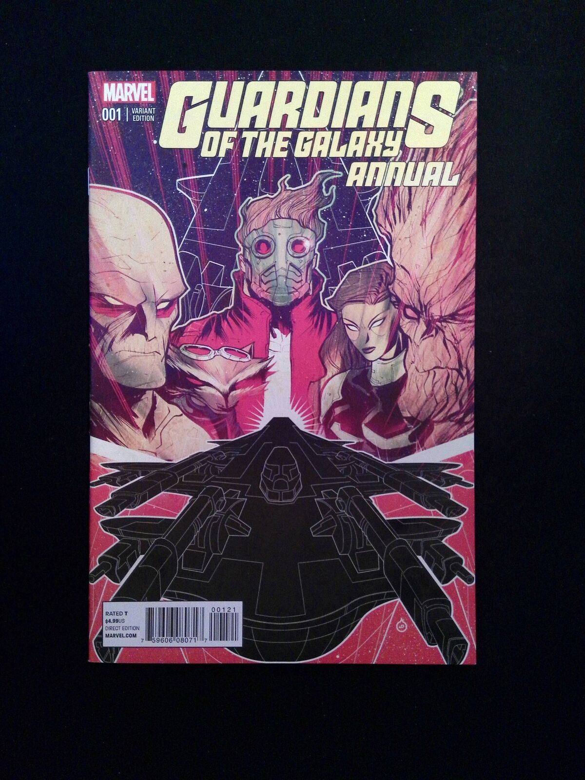 Guardians Of The Galaxy Annual #1B (3rd Series) Marvel 2015 NM LD 1:10 Variant