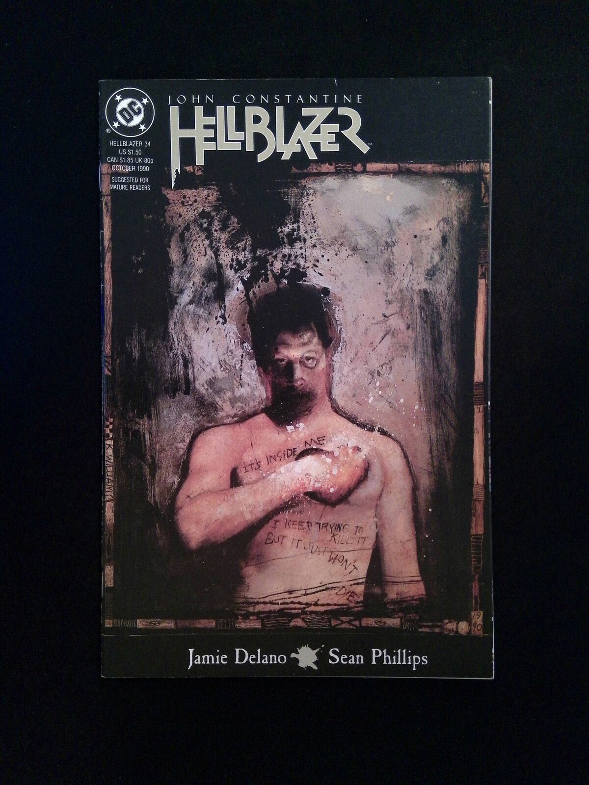 Hellblazer #34  DC/Vertigo Comics 1990 VF+