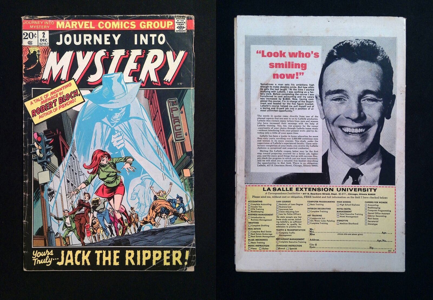 Journey into Mystery #2 (2ND SERIES) DC Comics 1972 FN-