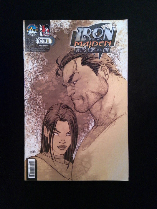 Iron And The Maiden Brutes,Bims, and The City #1B ASPEN 2008 NM TURNER VARIANT