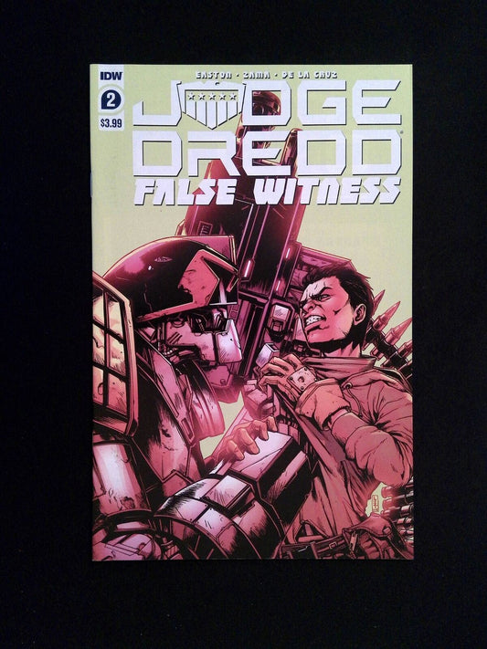 Judge Dredd False Witness #2  IDW Comics 2020 NM+