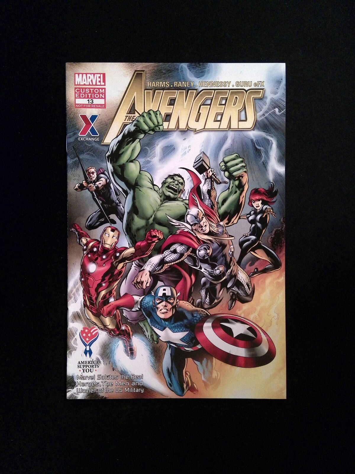 Marvel Comics America  Supports  You #13  MARVEL Comics 2012 VF/NM