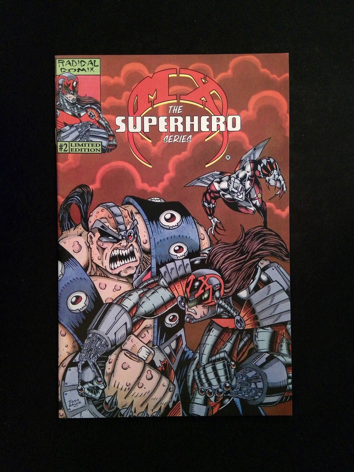 Mx Superhero #2  RADICAL COMIX Comics 1994 VF/NM