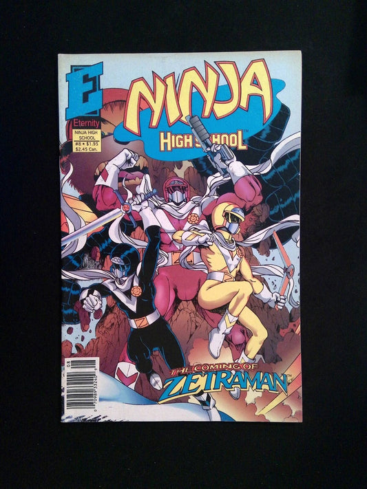 Ninja High School In Color #8  ETERNITY Comics 1993 VF- NEWSSTAND