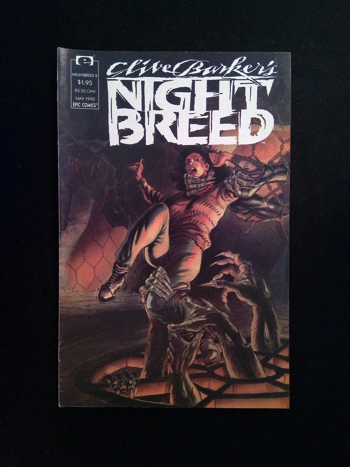 Nightbreed Clive Barker #2  MARVEL/EPIC Comics 1990 VF+