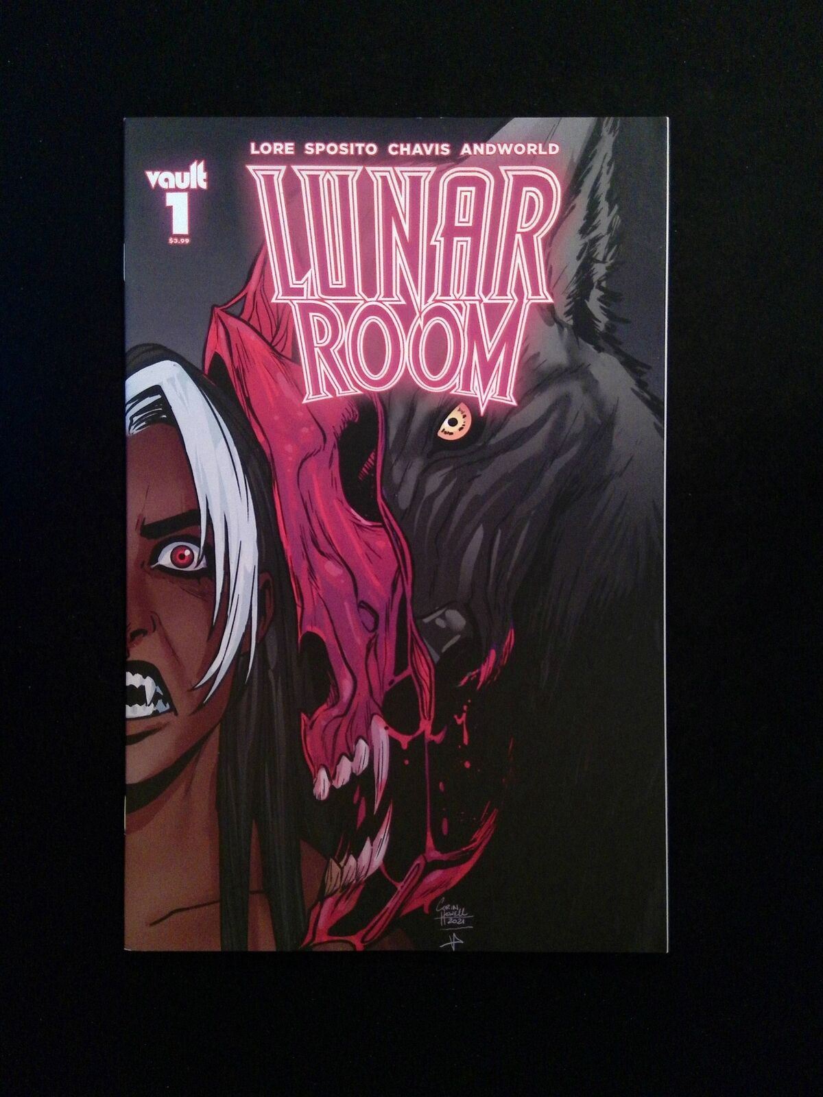 Lunar Room #1B  Vault Comics 2021 NM  Simmonds Variant