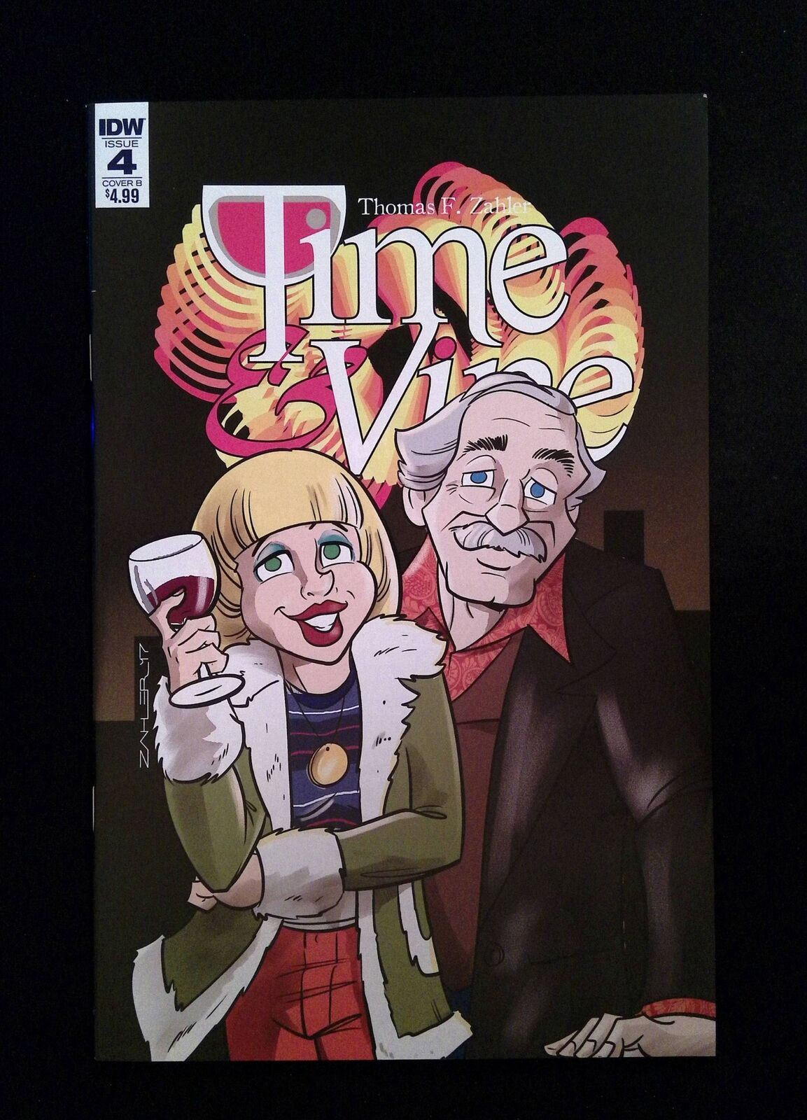 Time And Vine #4B  IDW Comics 2017 NM  Zahler Variant