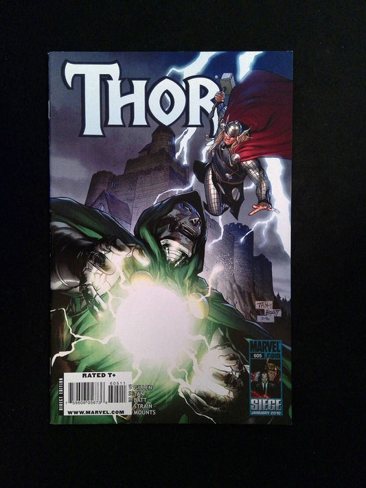 Thor #605 (3RD SERIES) MARVEL Comics 2010 VF+