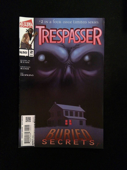 Trespasser #2  ALTERNA Comics 2017 VF+