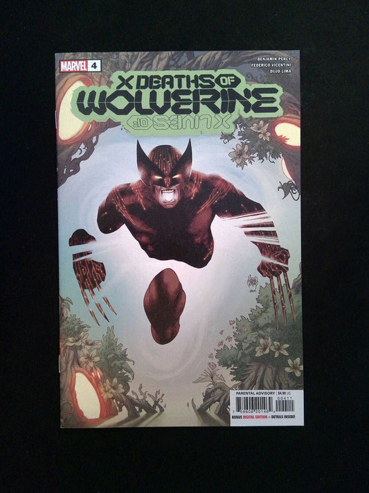 X Deaths Of Wolverine #4  Marvel Comics 2022 NM