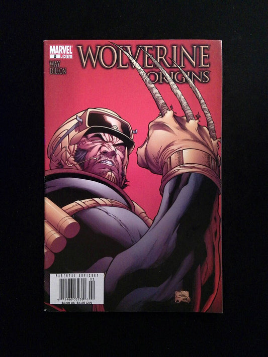 Wolverine Origins #8  MARVEL Comics 2007 VF+ NEWSSTAND