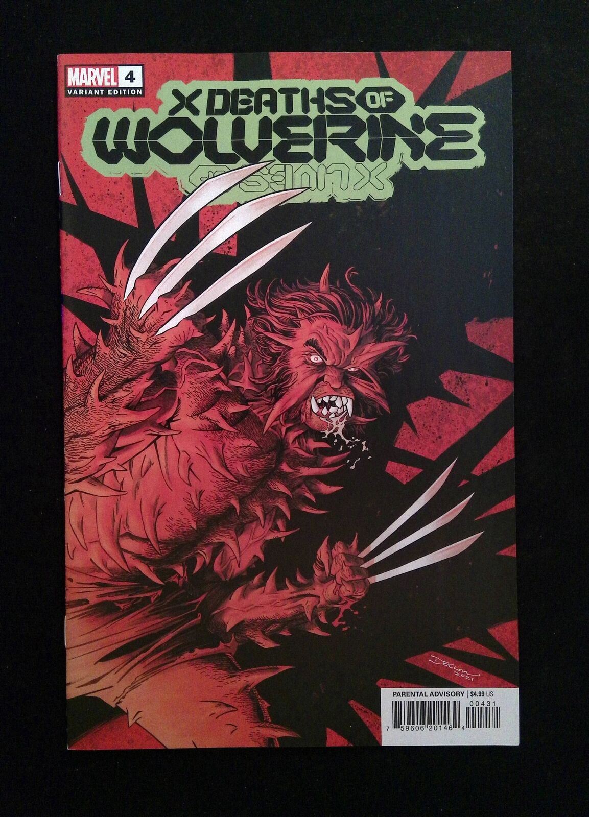 X Deaths Of Wolverine #4C  MARVEL Comics 2022 NM-  SHALVEY COMIC